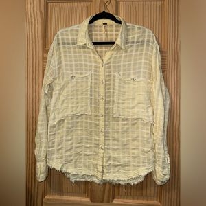 Free People button down size Medium